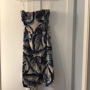 Strapless banana republic dress